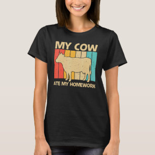 Kuh für Kleinkinder Bauer Kuh Milchwirtschaft T-Shirt