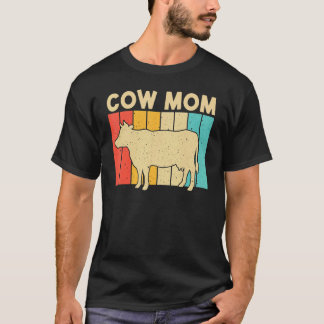Kuh für Mama Mutterkuh Bauer Milchwirtschaft T-Shirt
