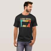 Kuh für Mama Mutterkuh Bauer T-Shirt (Vorne ganz)