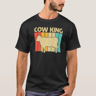 Kuh für Männer Jungen Kuh Landwirt Milchwirtschaft T-Shirt