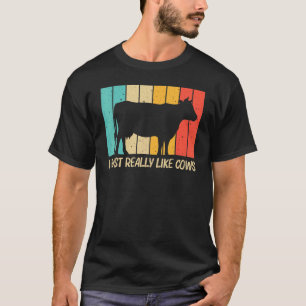 Kuh für Männer - weiblicher Bauer T-Shirt