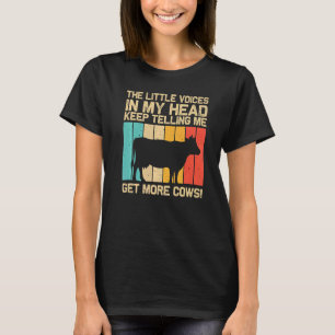 Kuh für Männer - weiblicher Bauer T-Shirt