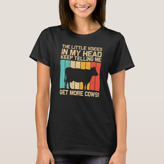 Kuh für Männer - weiblicher Bauer T-Shirt (Vorderseite)
