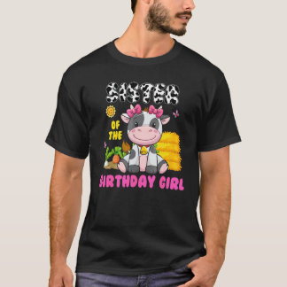 Kuh Geburtstag Familie Kuh passende Schwester der  T-Shirt