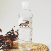 Kuh Geburtstagsfeier Wasserflasche Wasserflaschenetikett