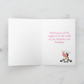 Kuh-Geburtstagskarte Karte (Innenseite)