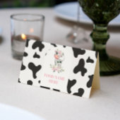 Kuh Geburtstagspartei Platzkarte