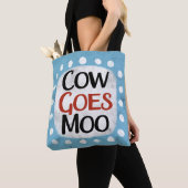 Kuh geht Moo Tote Bag Tasche (Von Nahem)