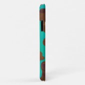 Kuh Gepunktetes Muster Case-Mate iPhone Hülle (Hinten/Rechts)