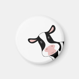 Kuh-Geschenk, süßer Kuh-Magnet. Kuh-Thema Magnet