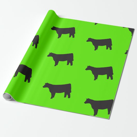 Kuh-Geschenk-Verpackung Geschenkpapier (Ungerollt)