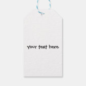 Kuh Geschenkanhänger (Rückseite)