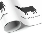 Kuh Geschenkpapier (Rolleneckpunkt)