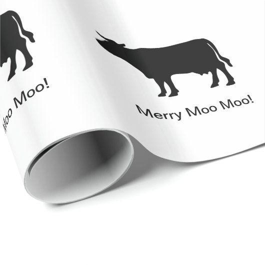 Kuh Geschenkpapier (Rolleneckpunkt)