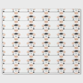 Kuh Geschenkpapier (Flach)