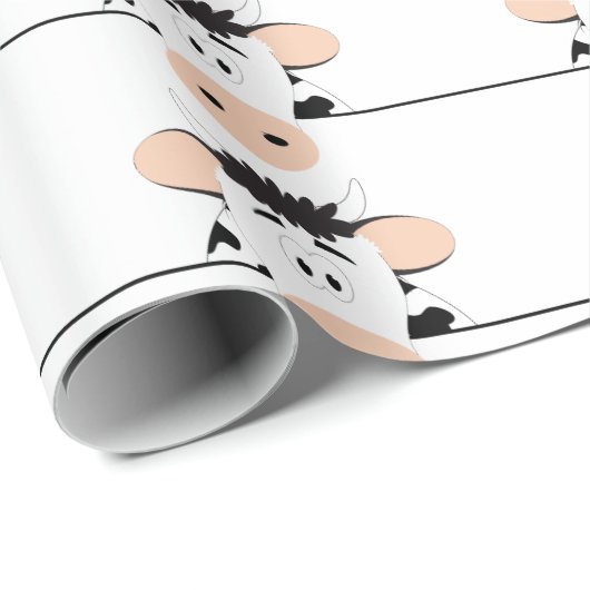 Kuh Geschenkpapier (Rolleneckpunkt)