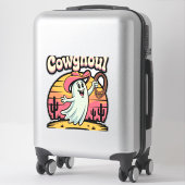 Kuh Ghoul Halloween Spooky Aufkleber (Koffer)