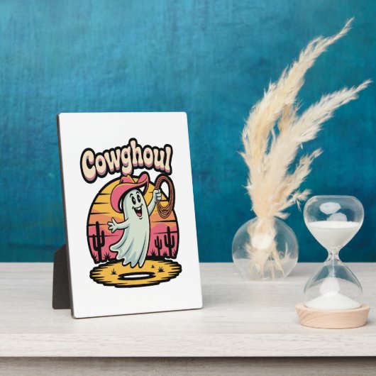 Kuh Ghoul Halloween Spooky Fotoplatte (Seite)