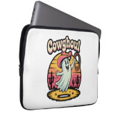 Kuh Ghoul Halloween Spooky Laptopschutzhülle (Vorne Rechts)