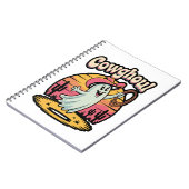 Kuh Ghoul Halloween Spooky Notizblock (Linke Seite)