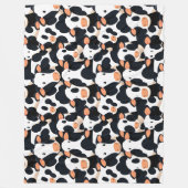 Kuh Gigantische Blankette Fleecedecke (Vorderseite)