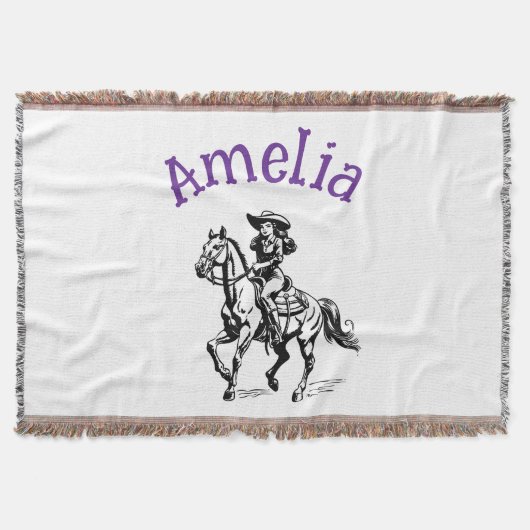 Kuh Girl Decke (Vorderseite)