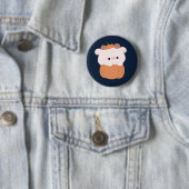 Kuh Halloween Button (Beispiel)