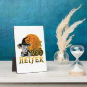Kuh Halloween Fotoplatte (Seite)