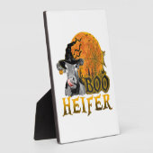 Kuh Halloween Fotoplatte (Seite)