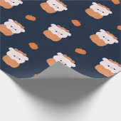 Kuh Halloween Geschenkpapier (Ecke)