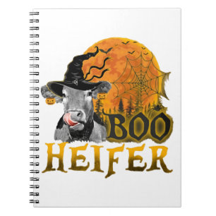 Kuh Halloween Notizblock
