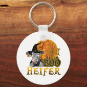 Kuh Halloween Schlüsselanhänger (Vorderseite)