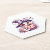 Kuh Halloween Square Untersetzer (angewinkelt)