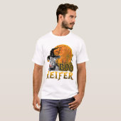 Kuh Halloween T-Shirt (Vorne ganz)