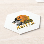 Kuh Halloween Untersetzer (angewinkelt)