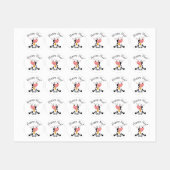 Kuh Happy Mail Labels Etiketten (Blatt)