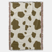 KUH-HAUT-Braun Decke (Vorderseite Vertikal)