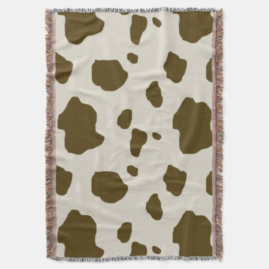 KUH-HAUT-Braun Decke (Vorderseite Vertikal)