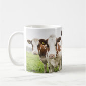 Kuh-Herden-Gruppen-Foto-Tasse Kaffeetasse (Links)
