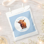 Kuh Highland BUE Geschenktütchen (Ausgeschnitten)