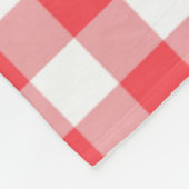 Kuh/Huhn niedlich Cartoon Fleecedecke (Ecke)