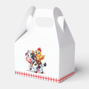 Kuh/Huhn niedlich Cartoon Geschenkschachtel