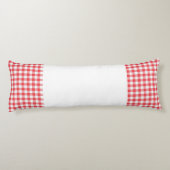 Kuh/Huhn niedlich Cartoon Seitenschläferkissen (Rückseite)