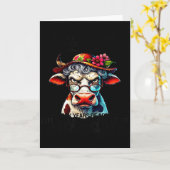 Kuh, ich bin doch nicht gerade zu einer mürrischen karte (Gelbe Blume)