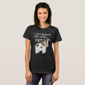 Kuh, ich mag Kühe echt. T-Shirt (Vorne ganz)