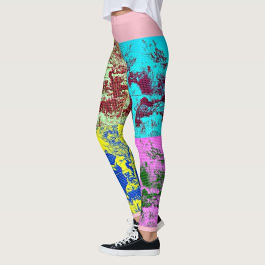 Kuh in den Leggings der (Links)