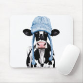 Kuh in einem Hut. Mousepad (Mit Mouse)
