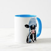 Kuh in einem Hut. Tasse (VorderseiteRechts)