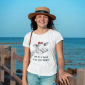 Kuh in Red Bandana Funny T-Shirt