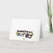 Kuh in Therapie 4 Mooo Disorder gibt T-Shirts Kart Karte (Rückseite)